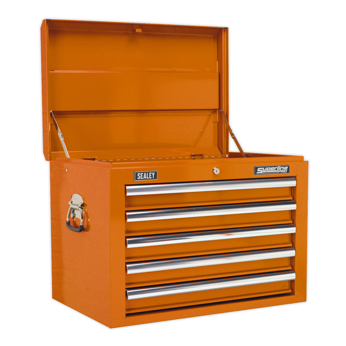 Sealey 5 Drawer Topchest with Ball-Bearing Slides - Orange AP26059TO