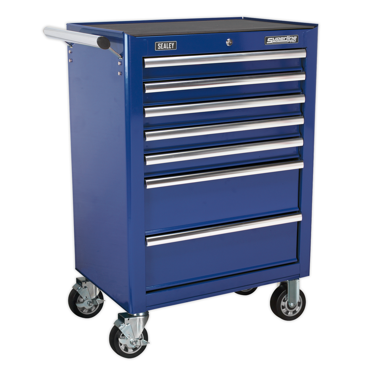 Sealey 7 Drawer Rollcab with Ball-Bearing Slides - Blue AP26479TC