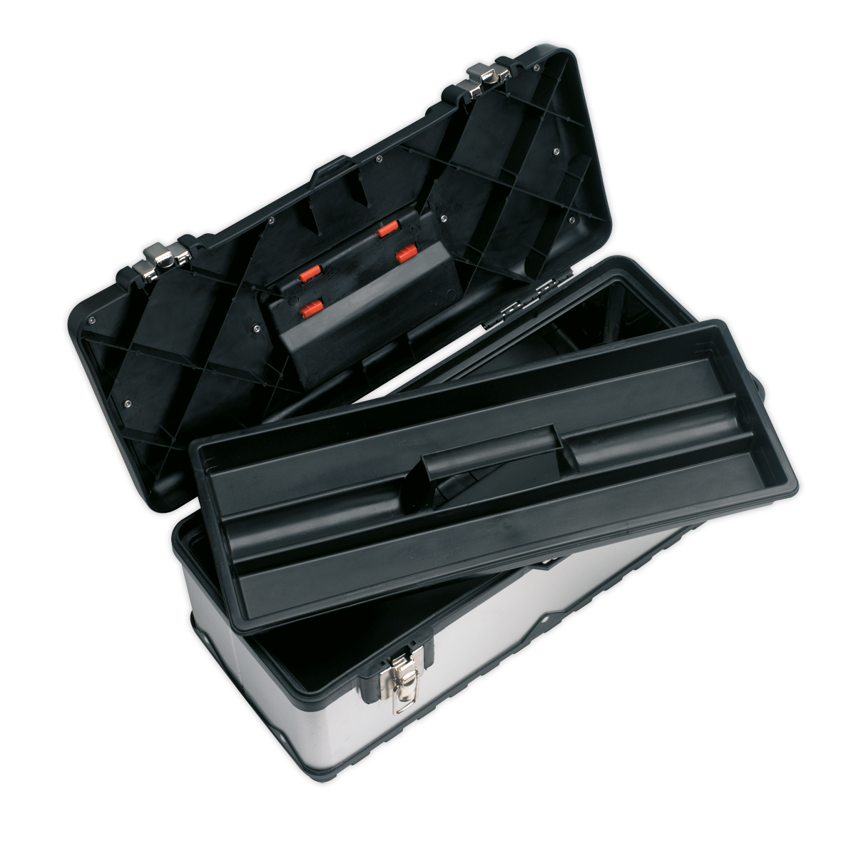 Sealey 660mm Stainless Steel Toolbox with Tote Tray AP660S