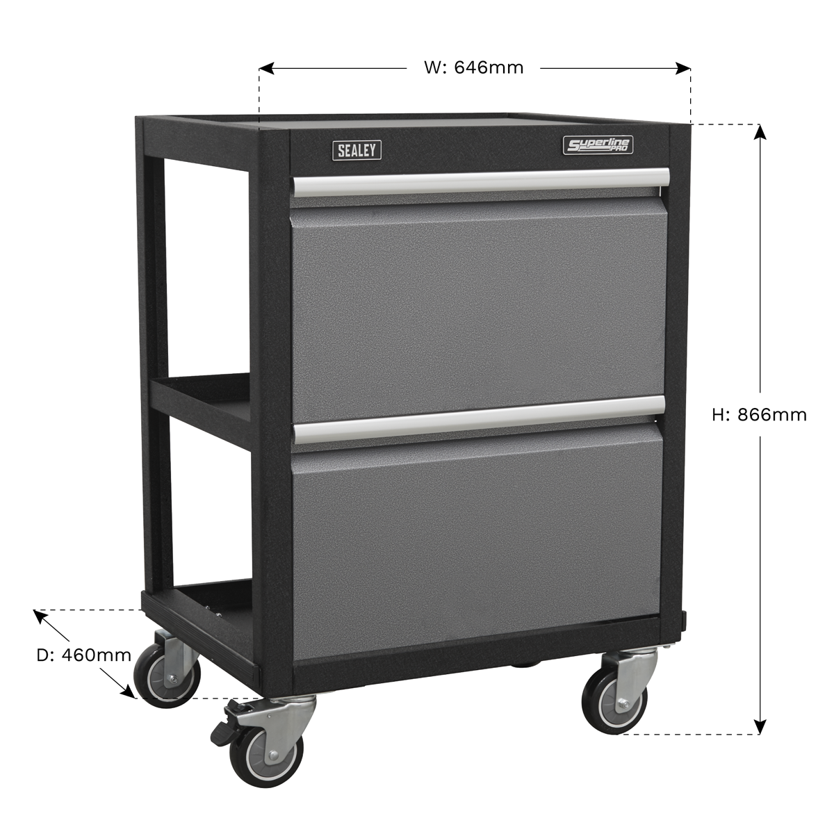 Sealey Modular Mobile Workshop Trolley APMS66