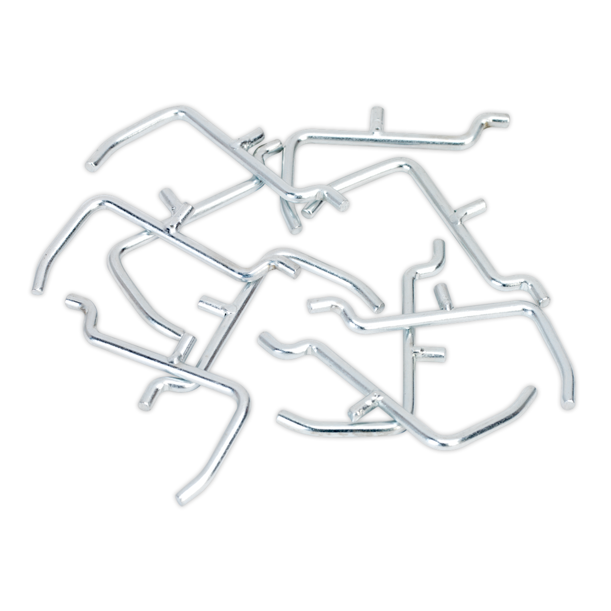 Sealey 10pc Hook Set for APSPB Pegboard APSPB.H