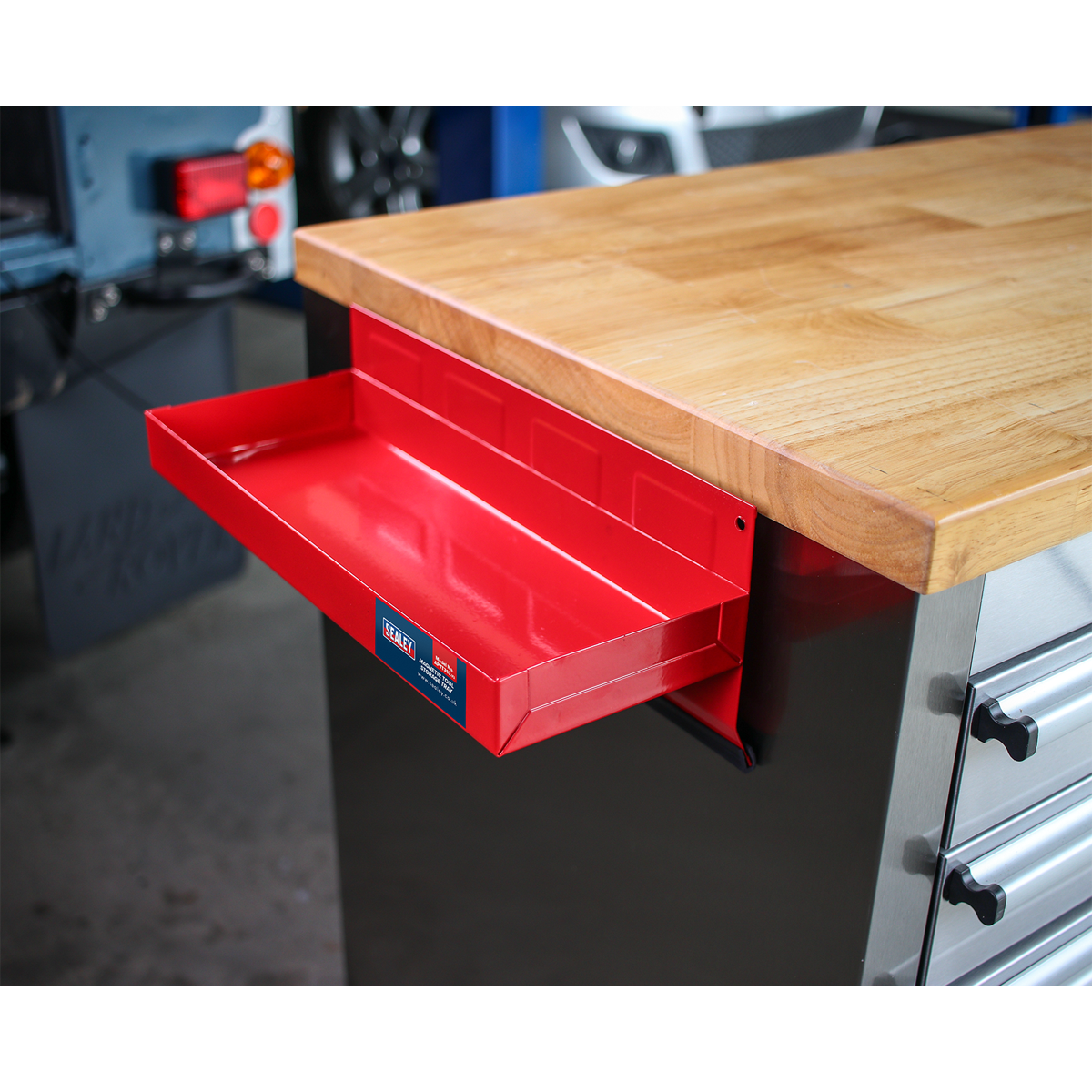 Sealey 310 x 115mm Magnetic Tool Storage Tray APTT310