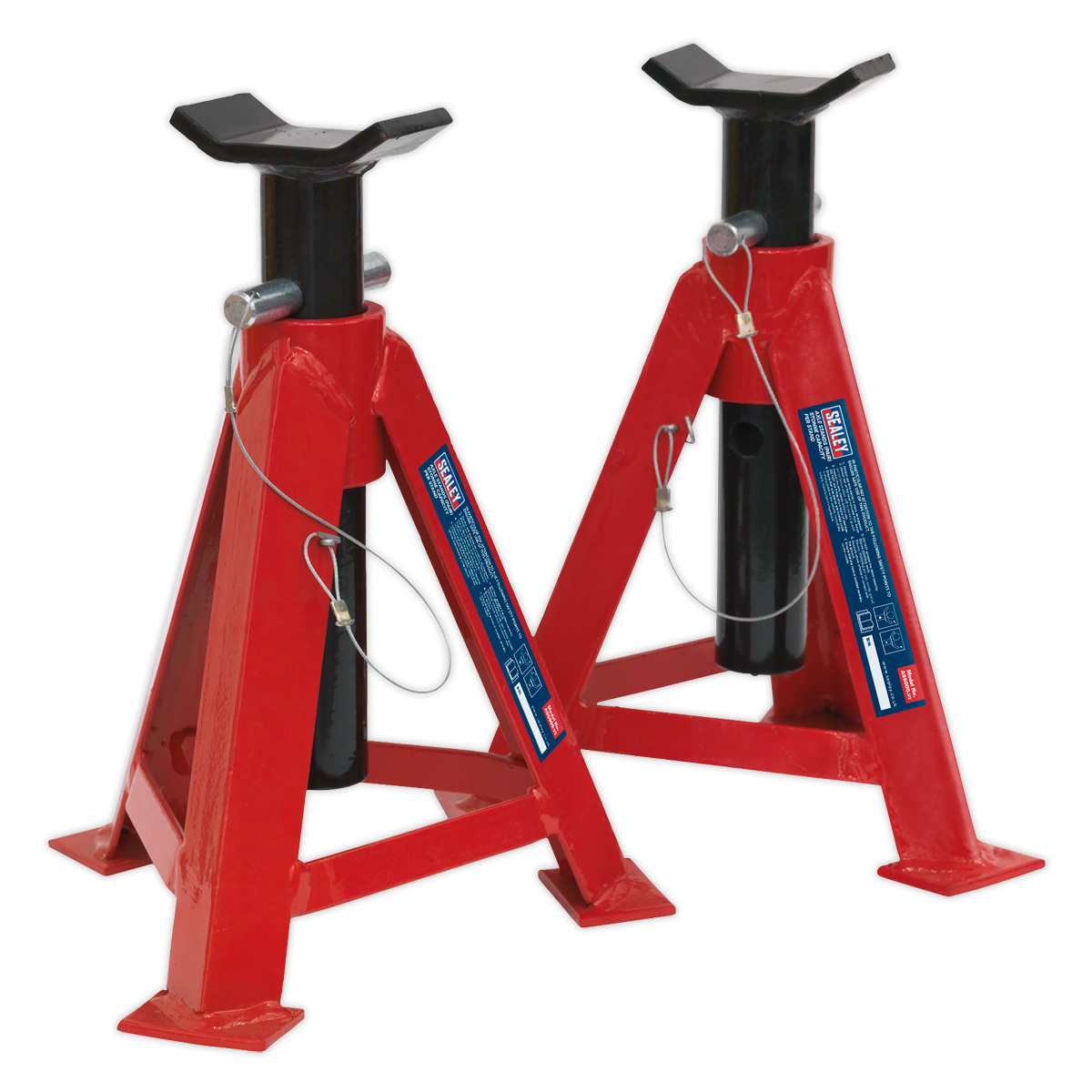 Sealey Axle Stands (Pair) 5tonne Capacity per Stand AS5000