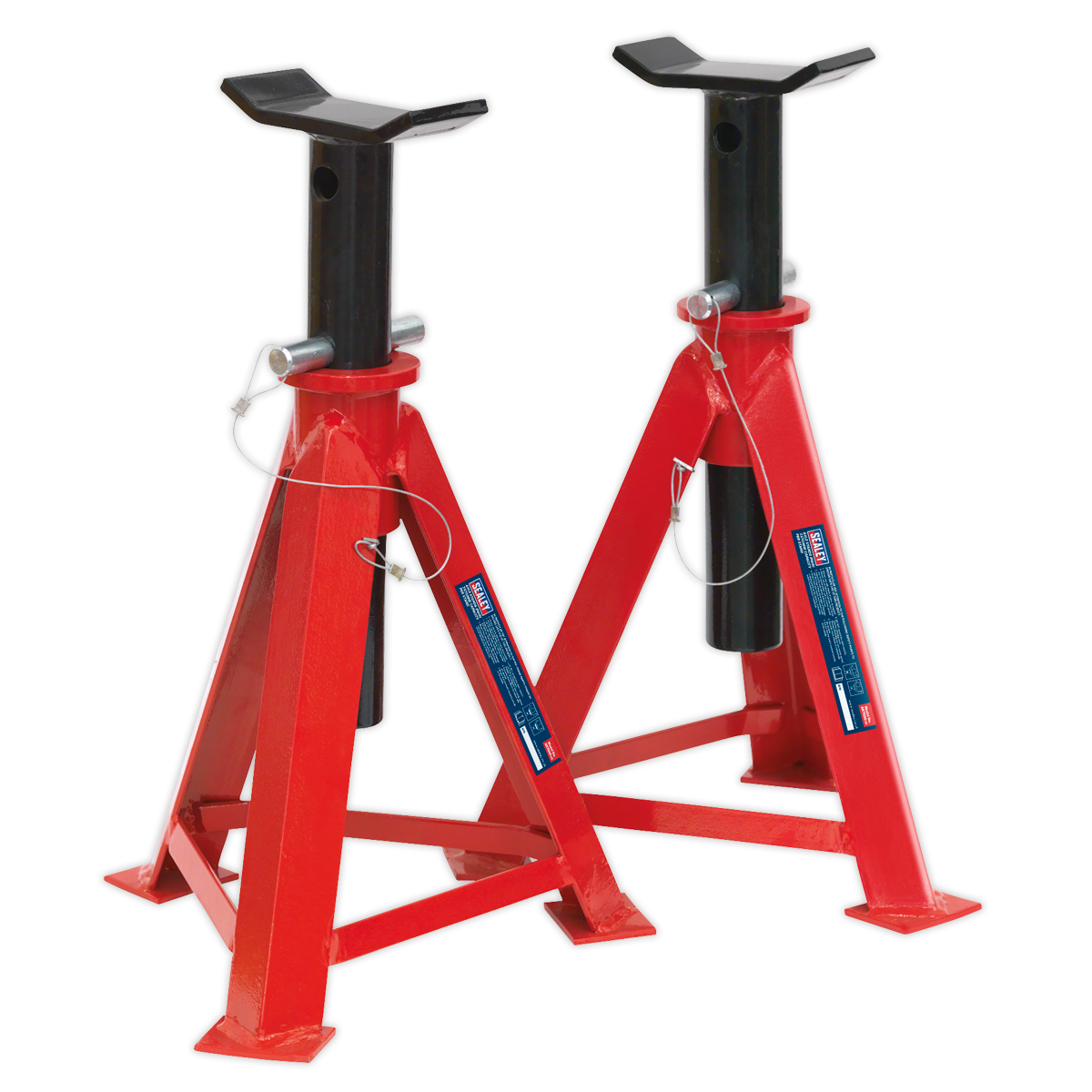 Sealey Axle Stands (Pair) 7.5tonne Capacity per Stand AS7500