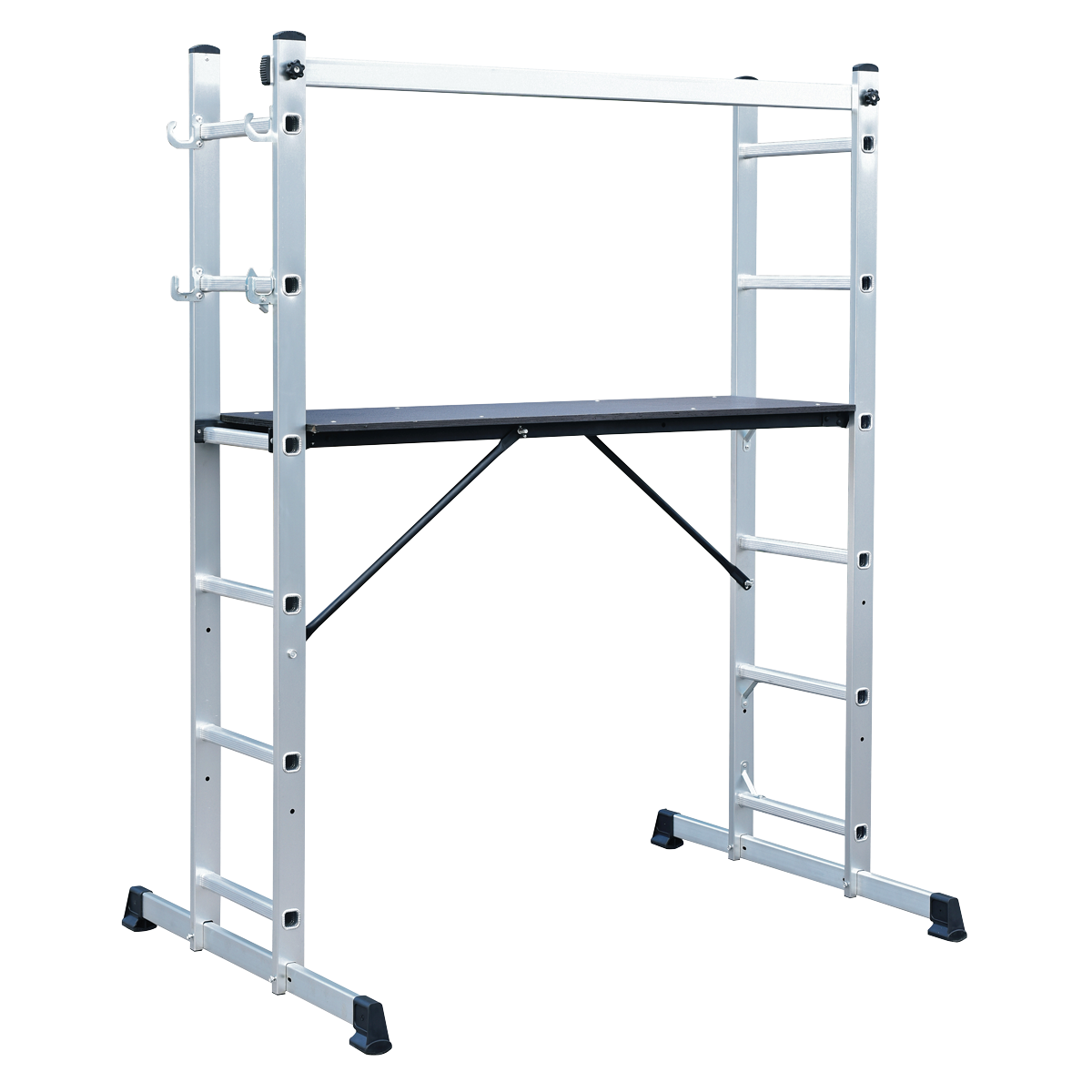 Sealey 4-Way Aluminium Scaffold Ladder EN 131 ASCL2