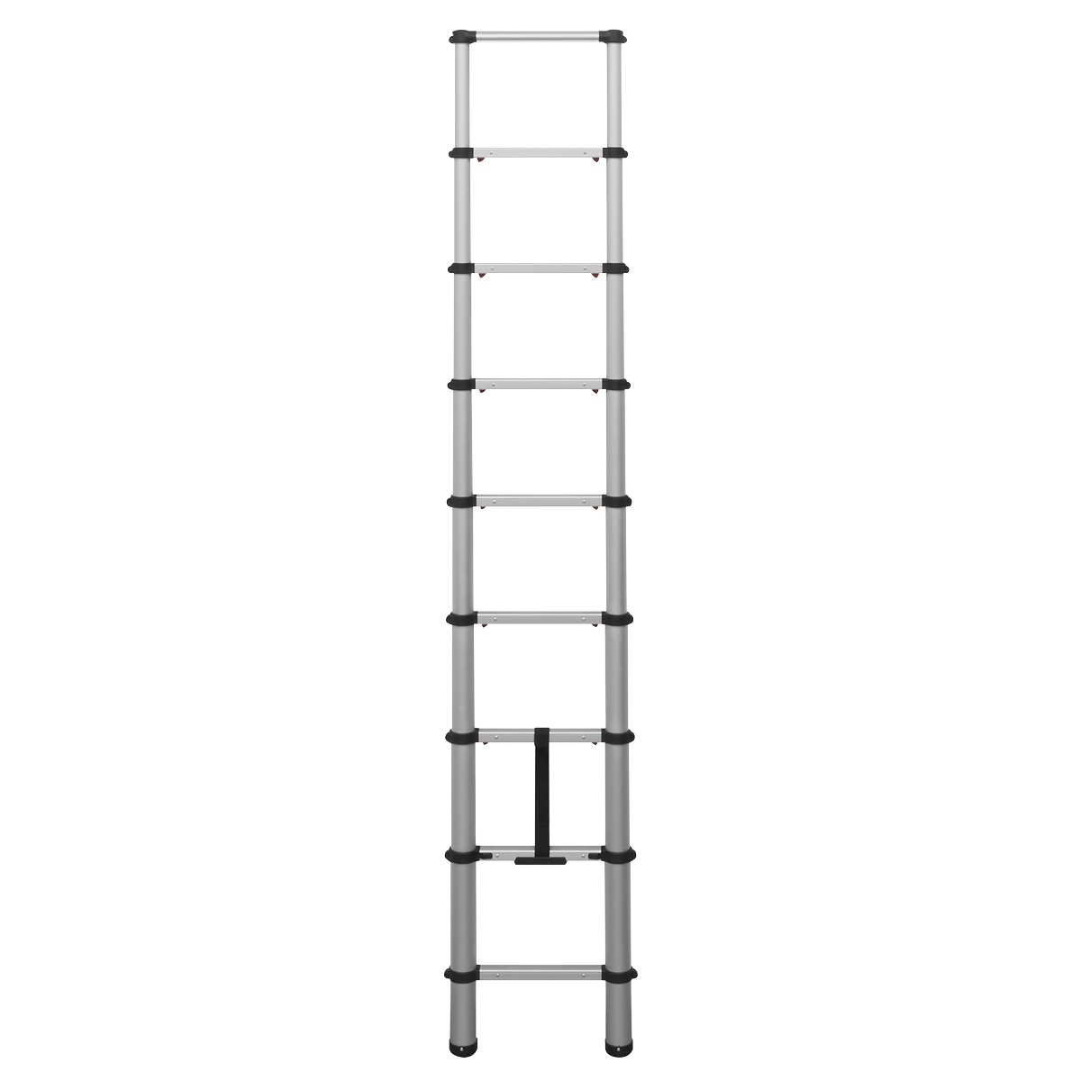 Sealey 9-Tread Trade Aluminium Telescopic Ladder EN 131 ATL09