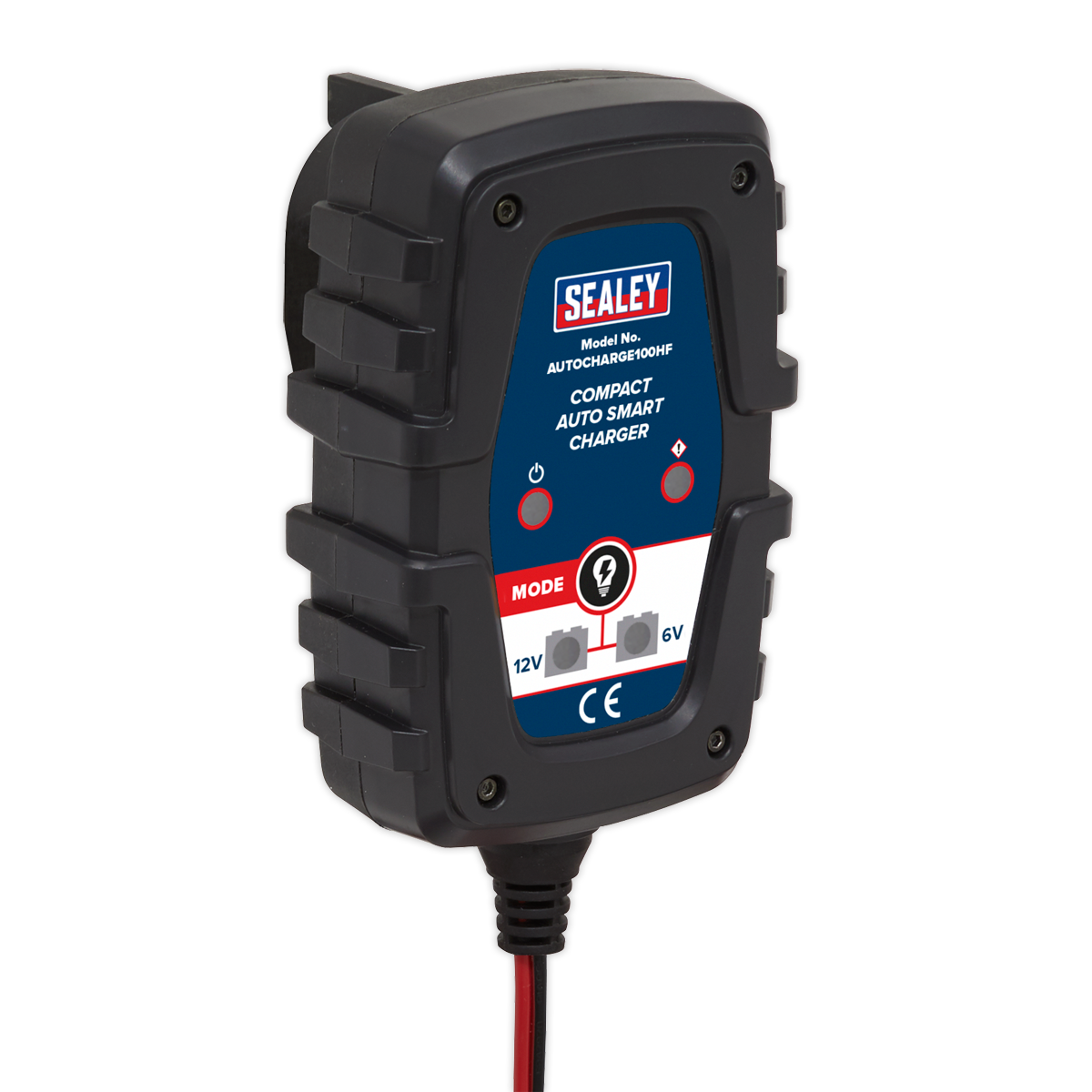 Sealey 1A 6/12V Compact Smart Trickle Charger AUTOCHARGE100HF