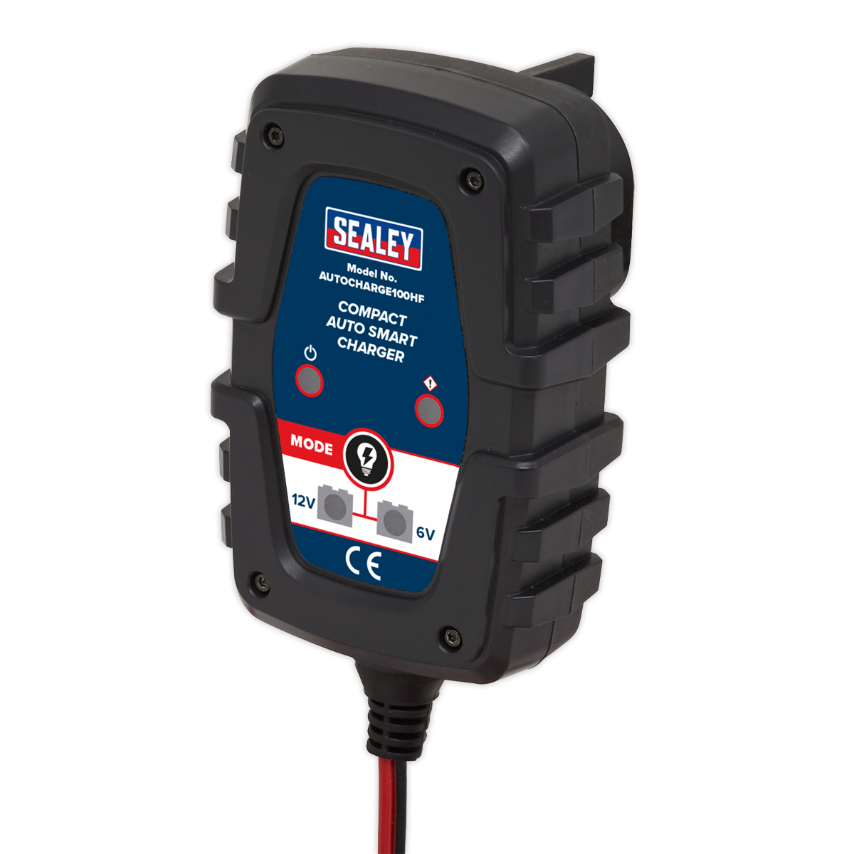 Sealey 1A 6/12V Compact Smart Trickle Charger AUTOCHARGE100HF