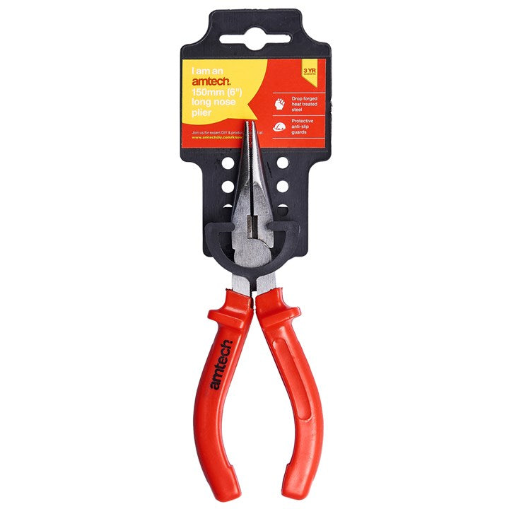 Amtech 6" Long nose pliers B0330A