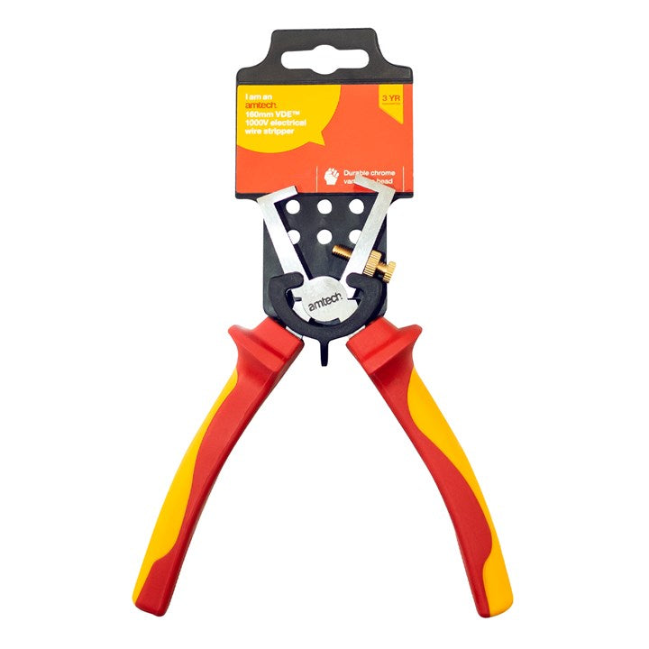 Amtech 160mm VDE wire stripper B0655