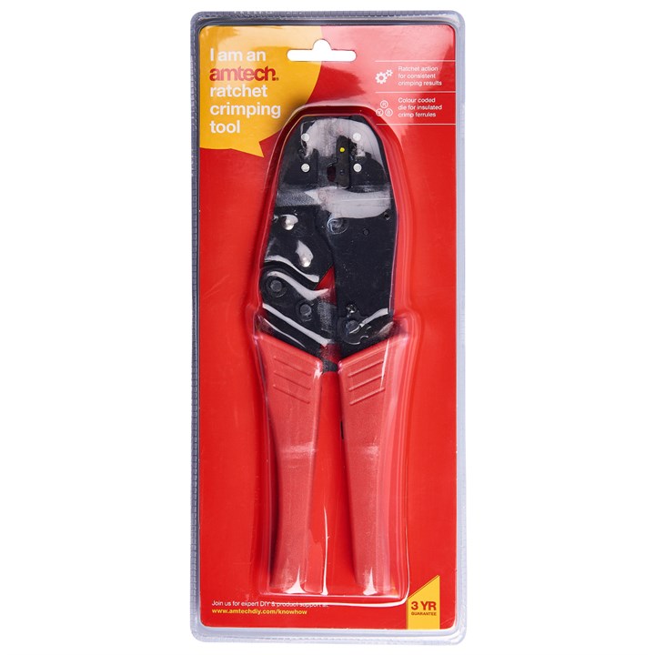 Amtech Ratchet crimping tool B3310