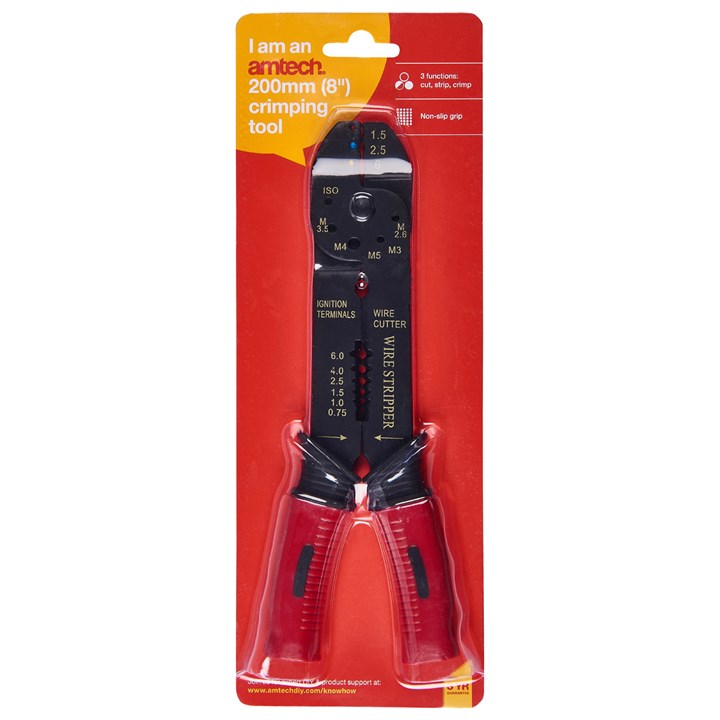 Amtech 200mm (8") Crimping tool B3325