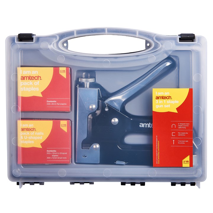 Amtech 3-in-1 Staple gun B3750