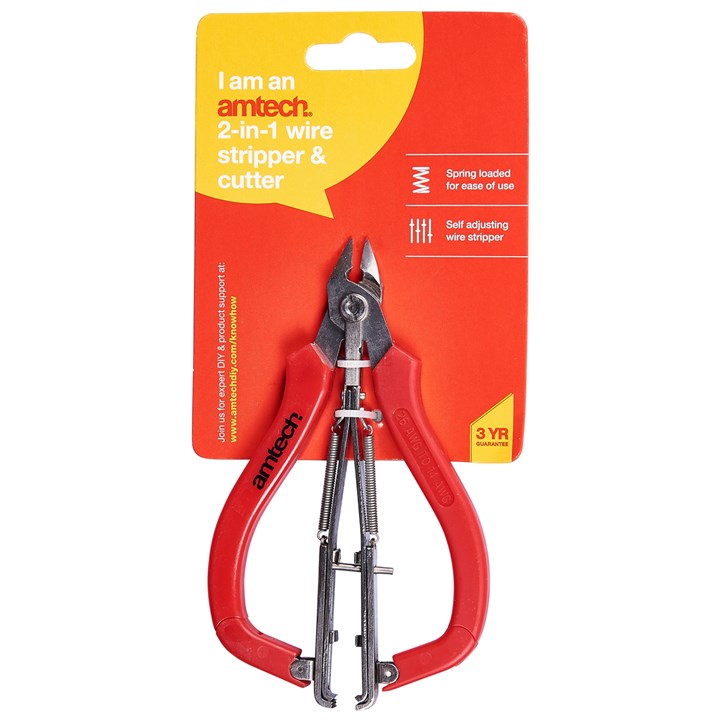 Amtech 2-in-1 Wire stripper and cutter B4265