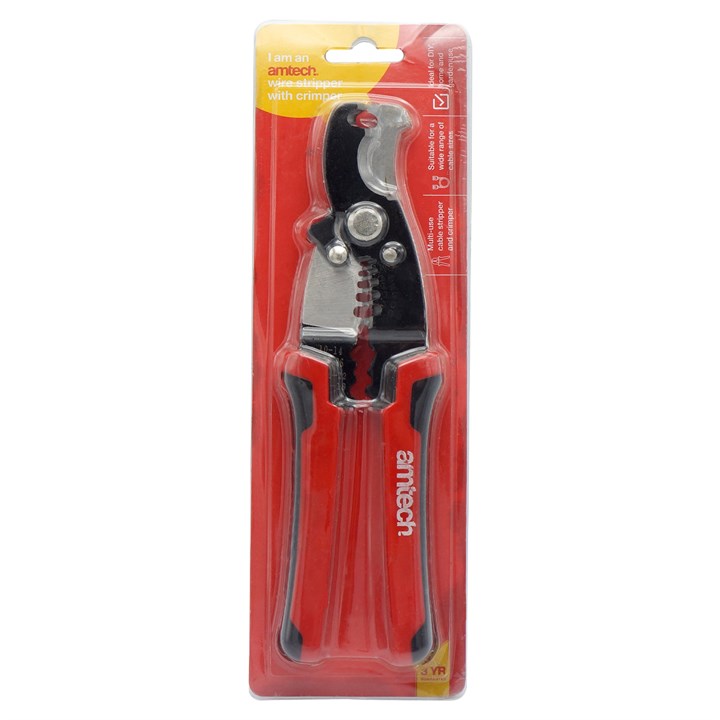 Amtech Wire stripper with crimper B4290