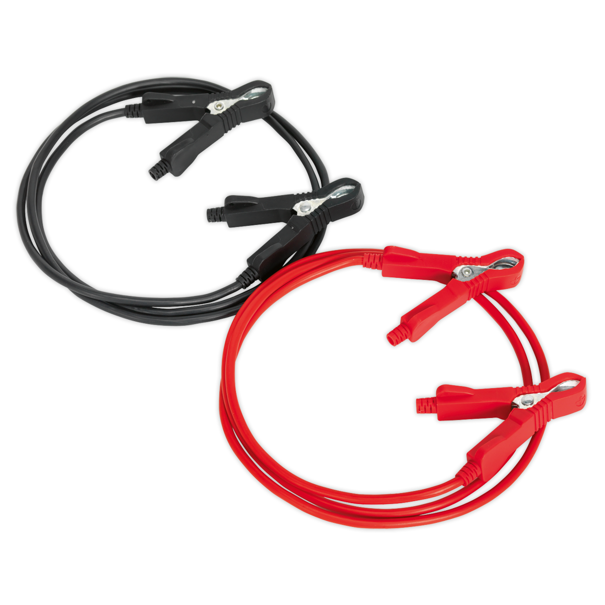 Sealey 100A Copper Motorcycle Booster Cables - 5mm² x 1.5m BC0515