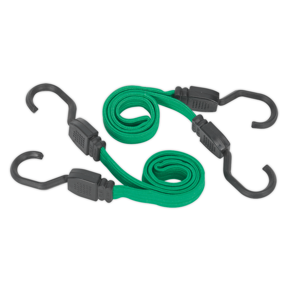 Sealey 2pc 610mm Flat Bungee Cord Set BCS16
