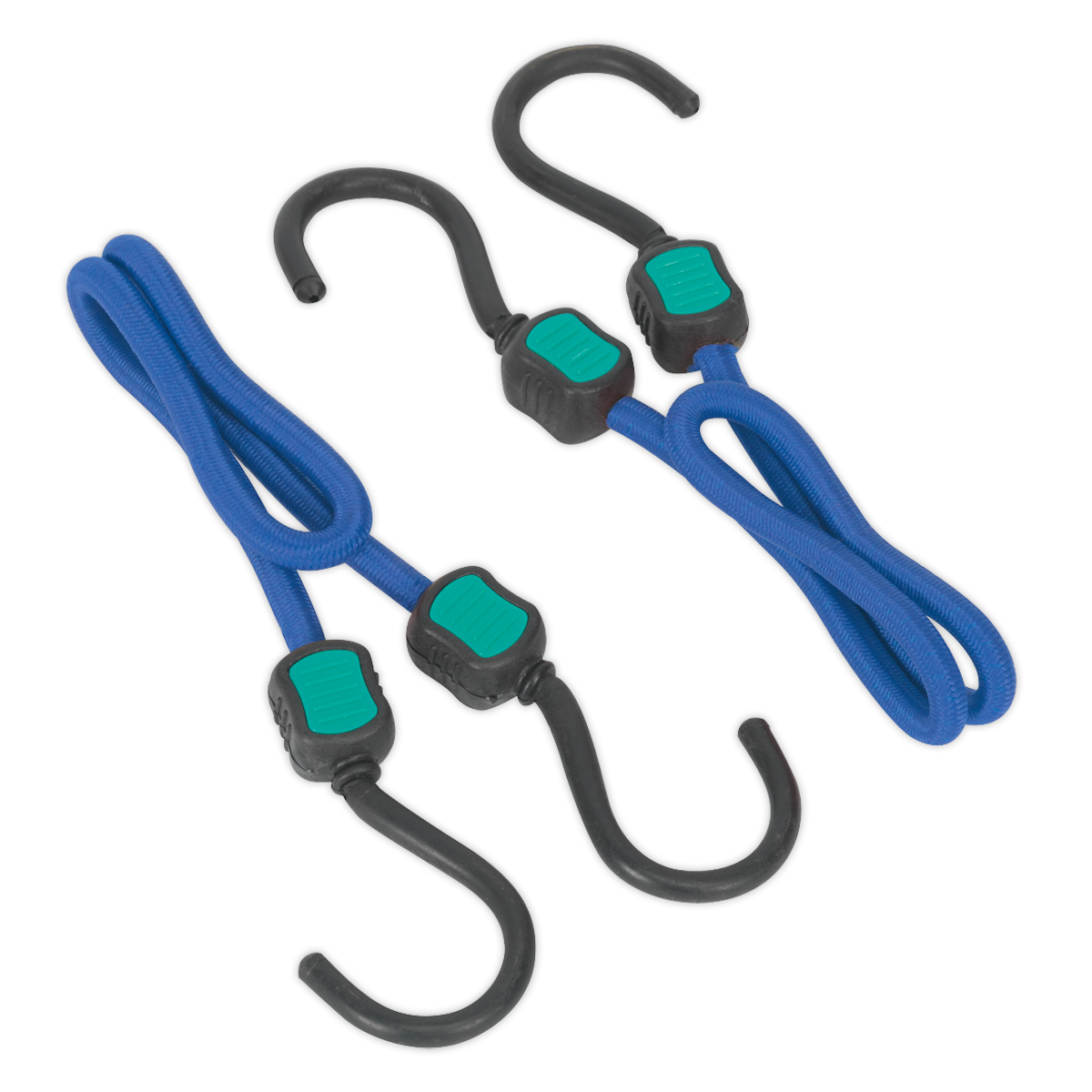 Sealey 2pc 460mm Bungee Cord Set BCS19