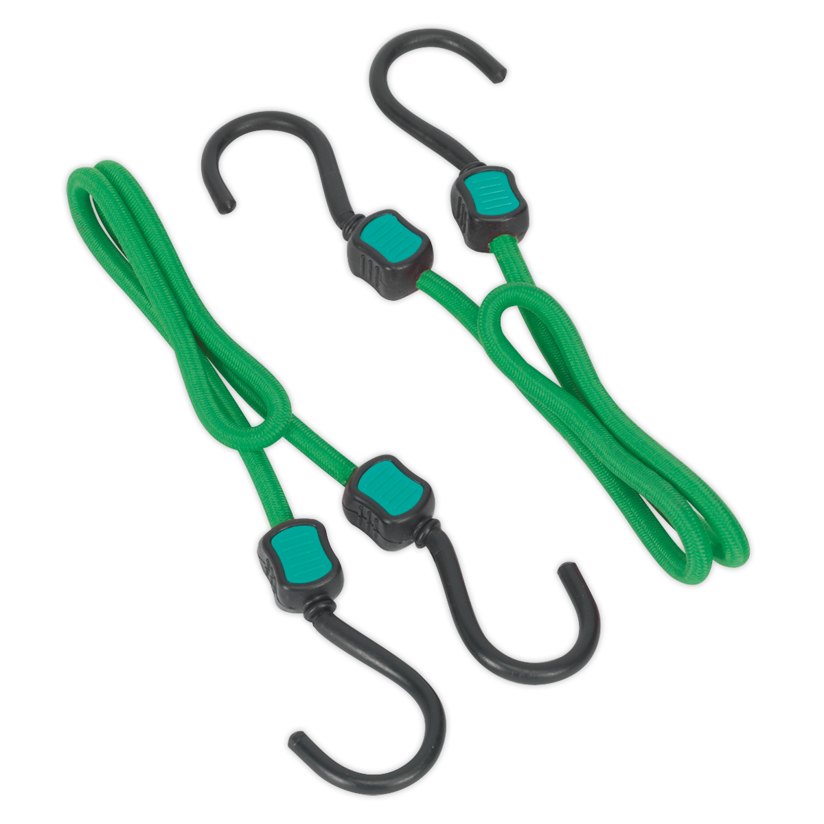 Sealey 2pc 610mm Bungee Cord Set BCS21