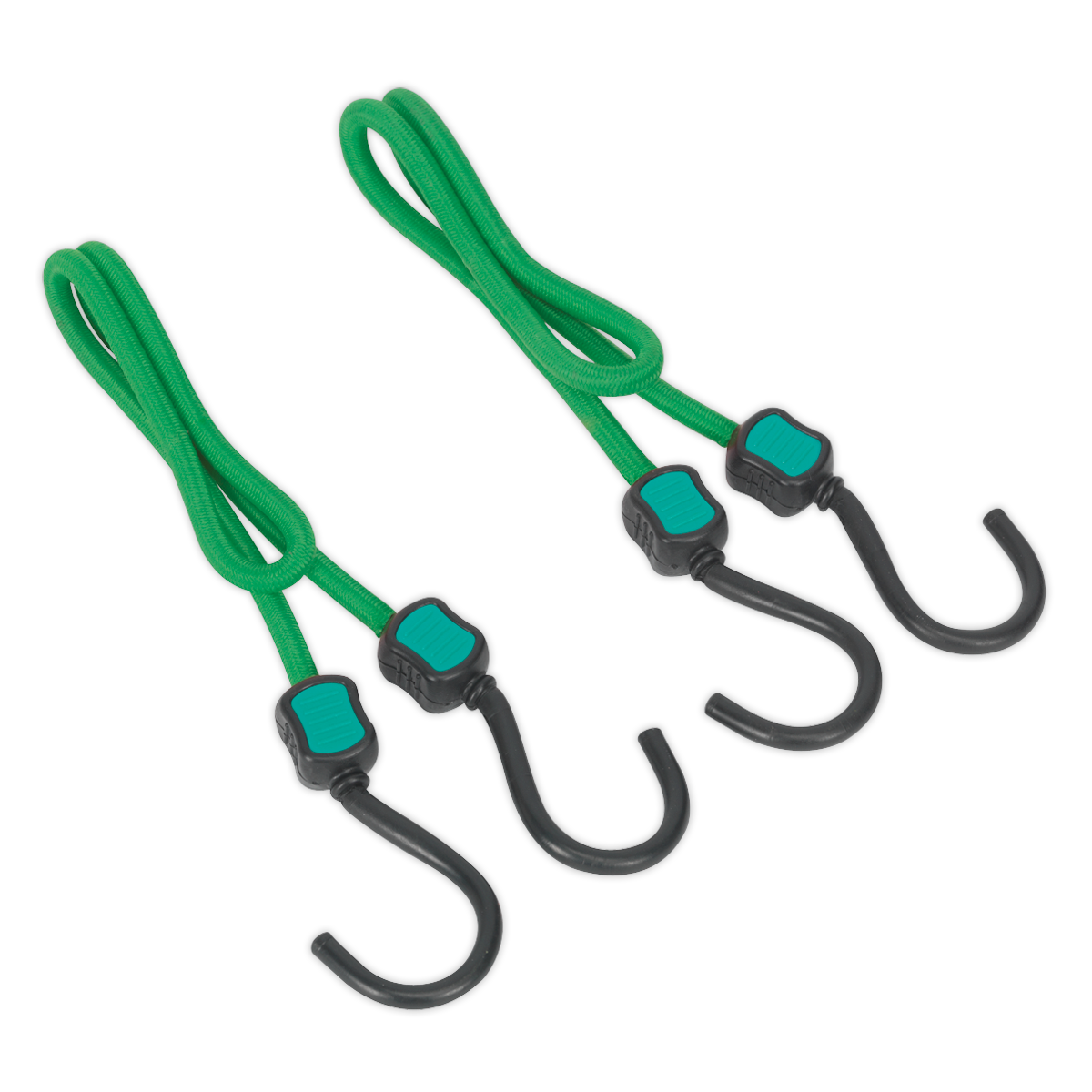Sealey 2pc 610mm Bungee Cord Set BCS21