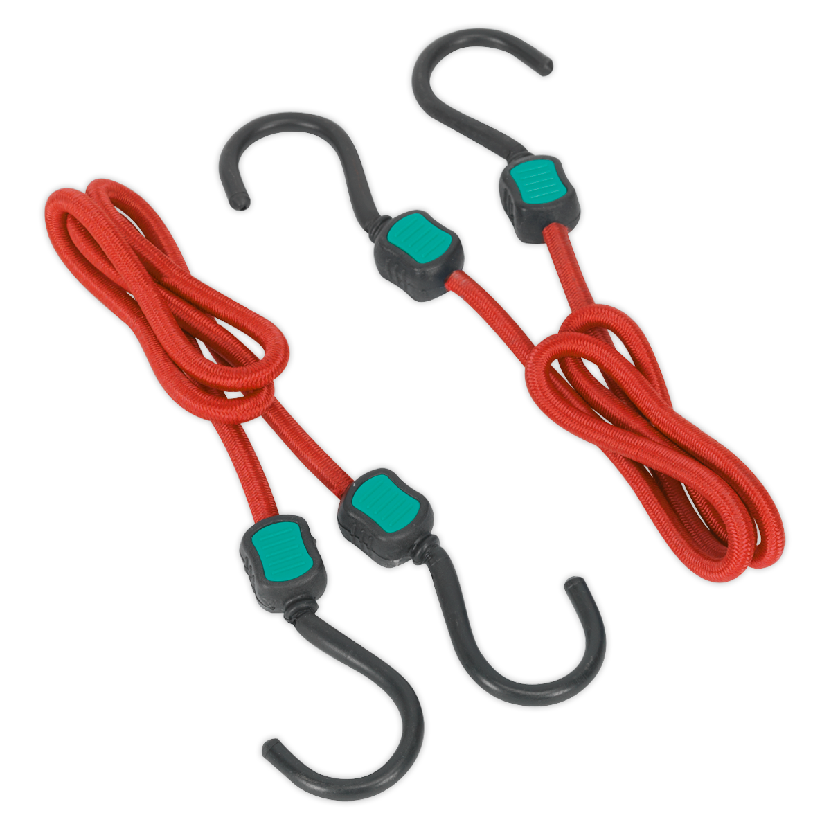 Sealey 2pc 760mm Bungee Cord Set BCS22