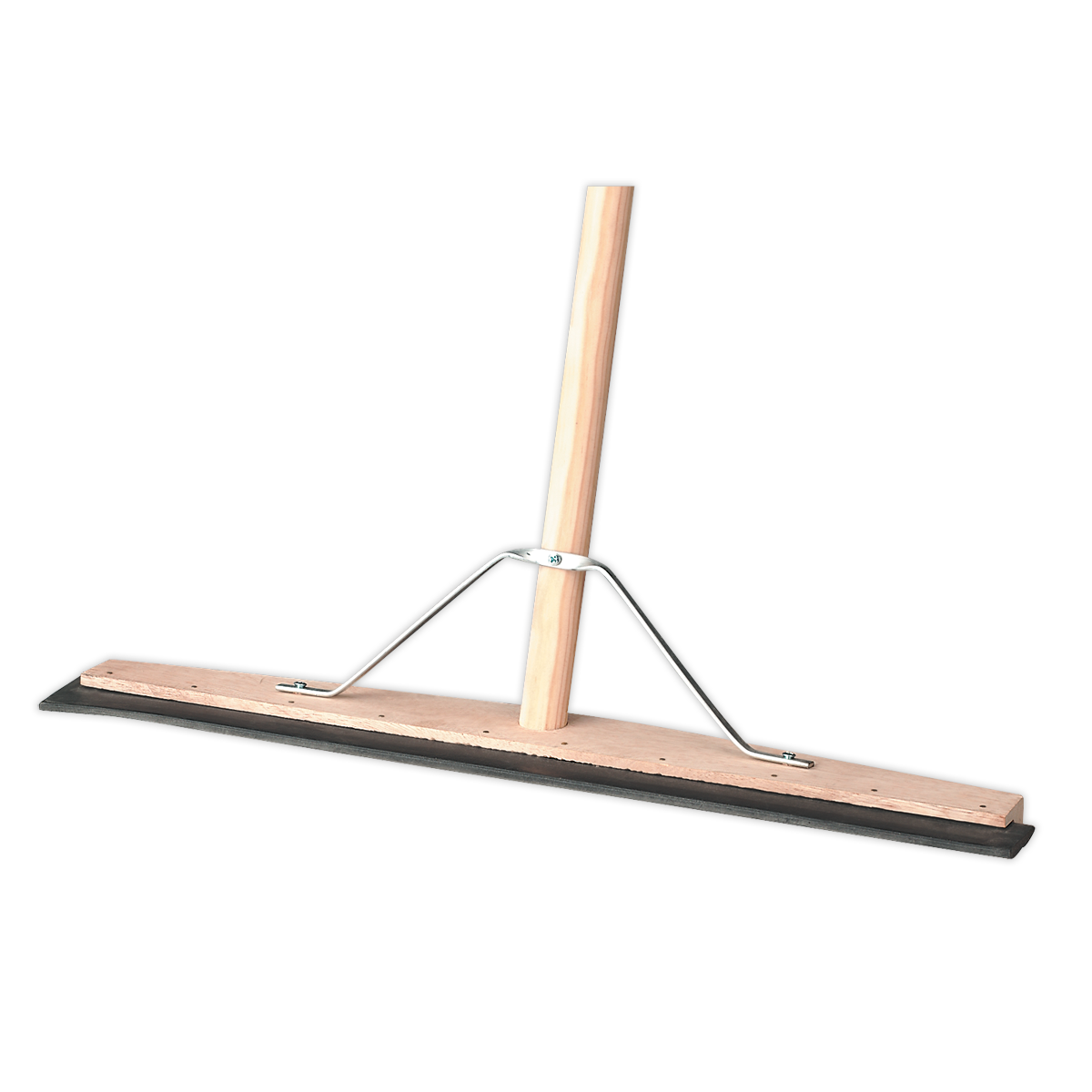 Sealey 24"(600mm) Rubber Floor Squeegee with Wooden Handle BM24RS