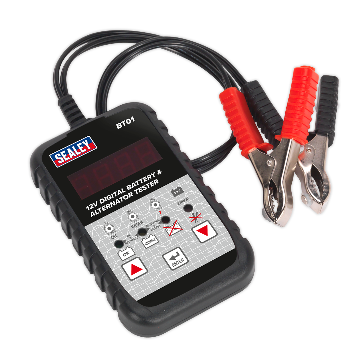 Sealey 12V Digital Battery & Alternator Tester BT01