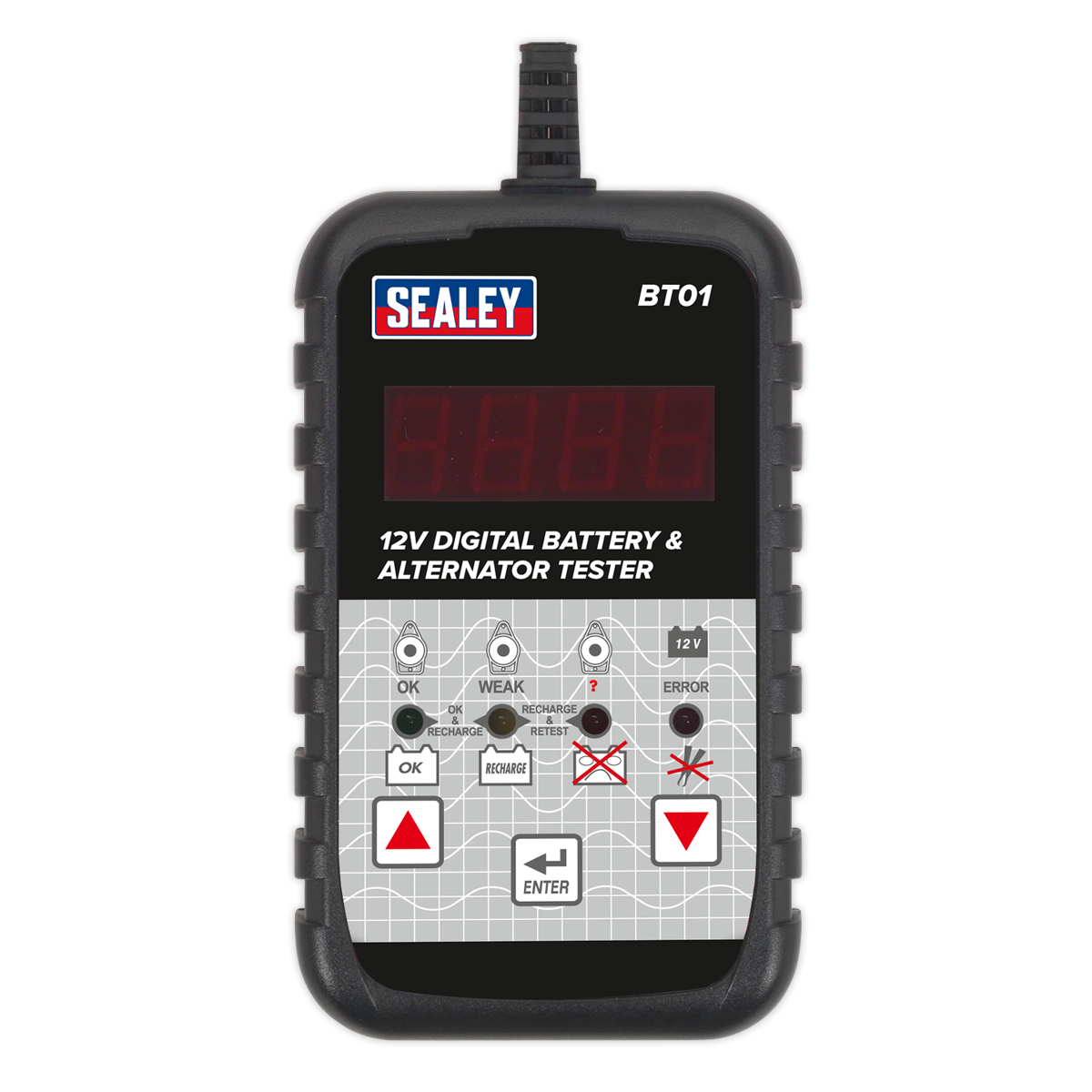 Sealey 12V Digital Battery & Alternator Tester BT01