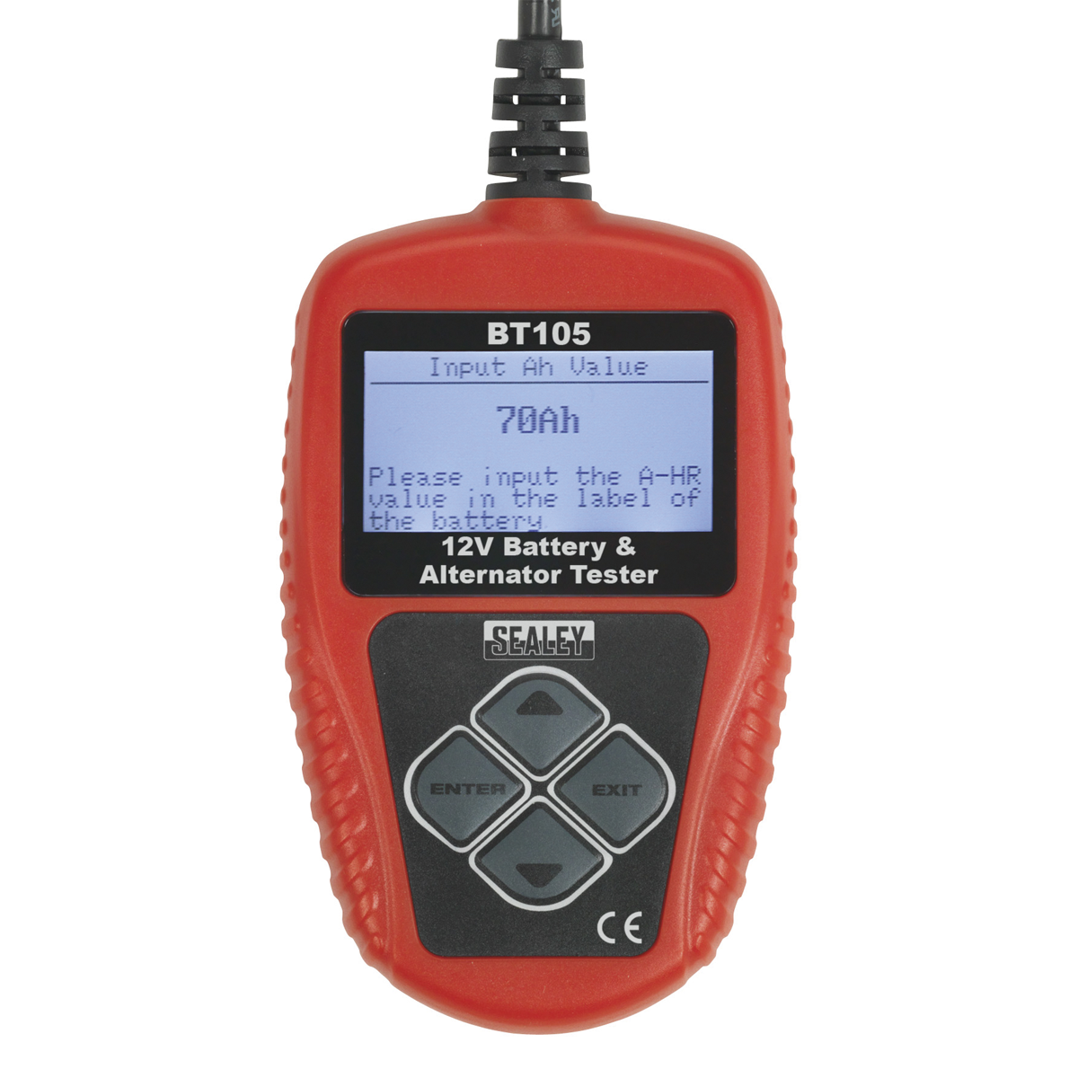 Sealey 12V Digital Battery & Alternator Tester BT105