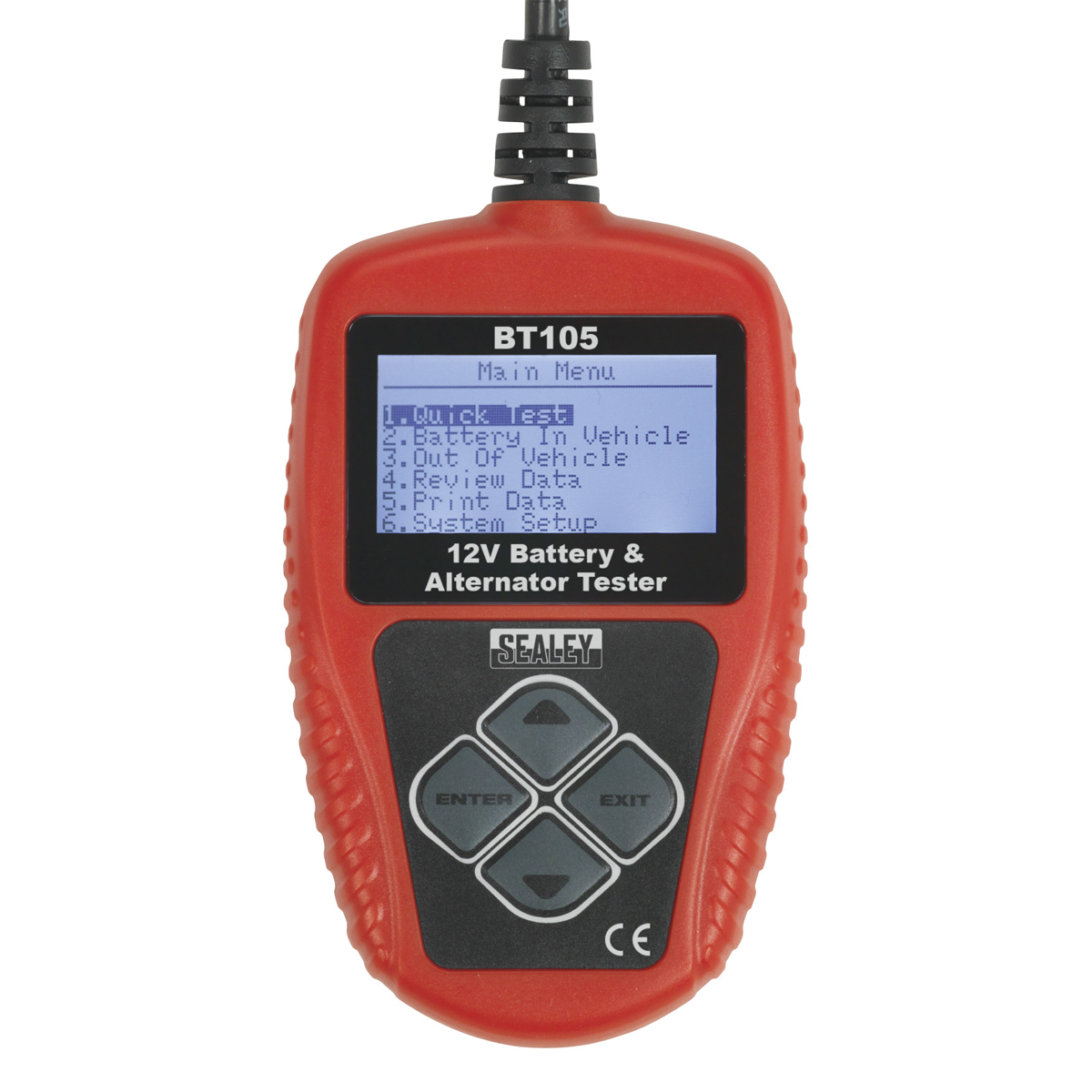 Sealey 12V Digital Battery & Alternator Tester BT105