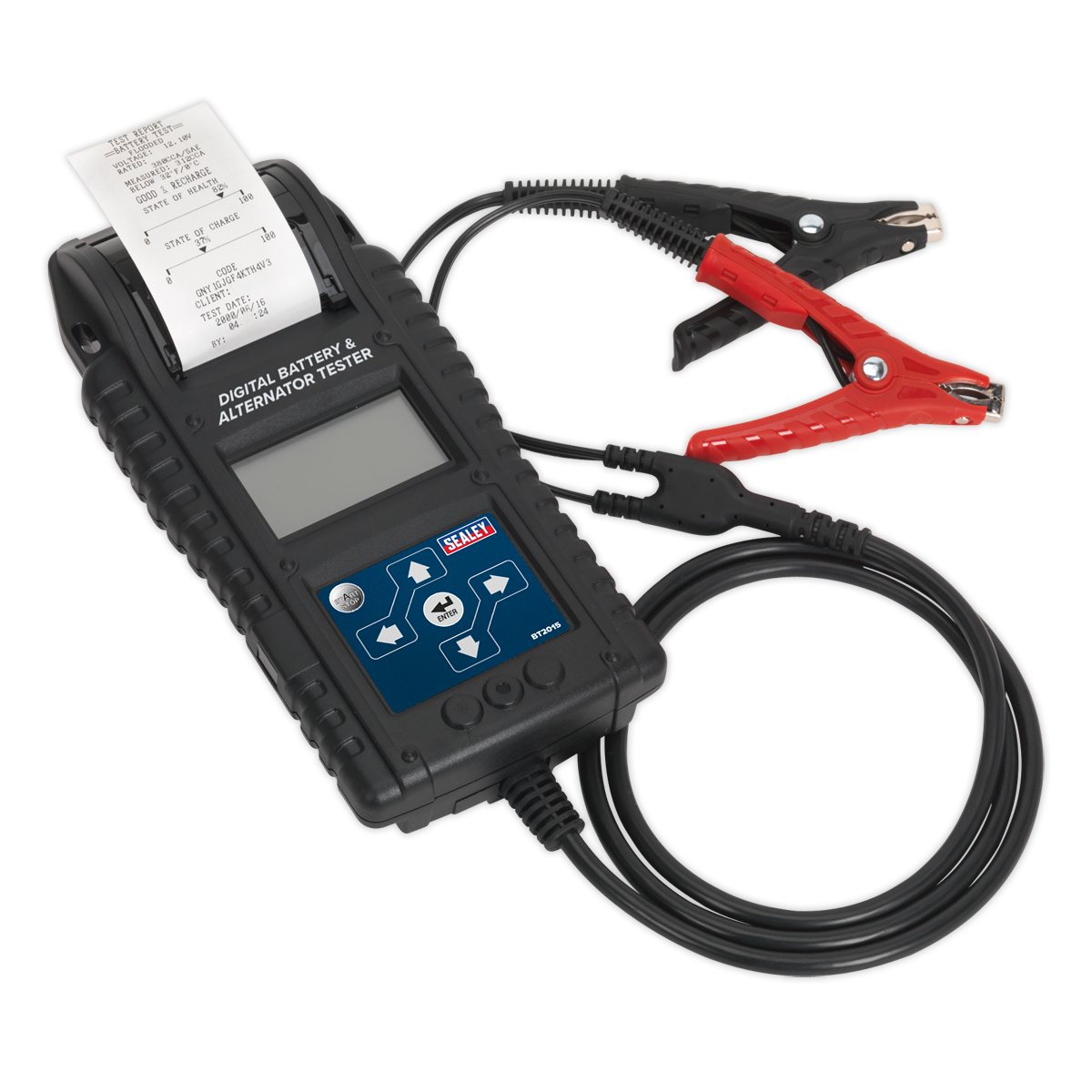 Sealey 6/12/24V Digital Start/Stop Battery & Alternator Tester with Printer BT2015