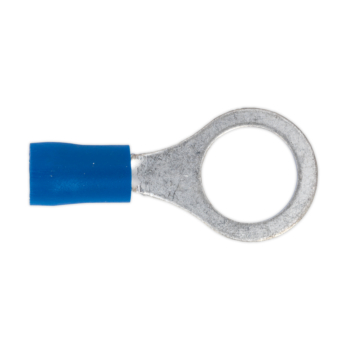 Sealey Ø10.5mm (3/8") Blue Easy-Entry Ring Terminal - Pack of 100 BT23