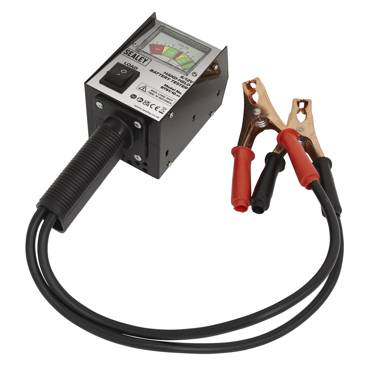 Sealey 6/12V Handheld Battery Tester BT91/10