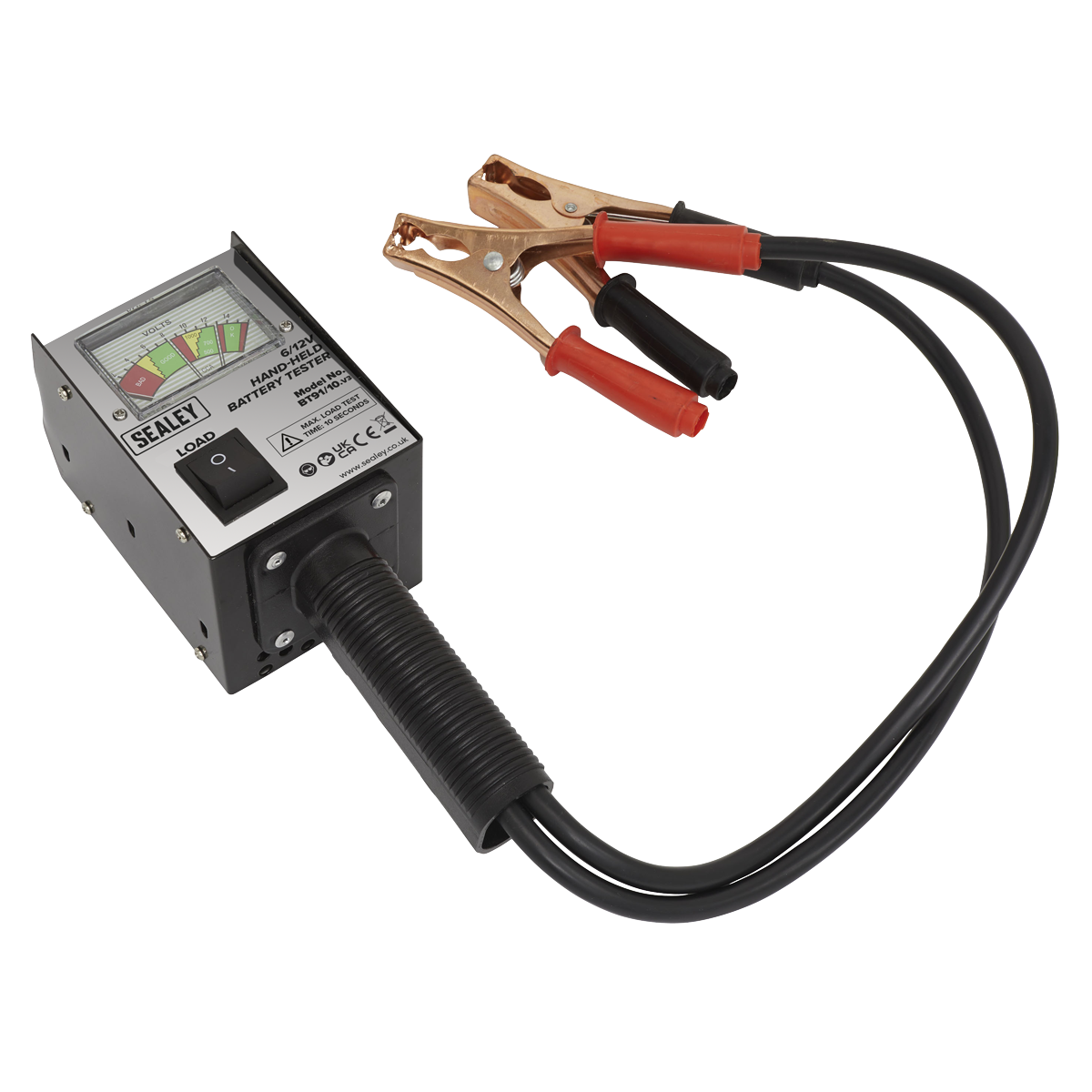 Sealey 6/12V Handheld Battery Tester BT91/10