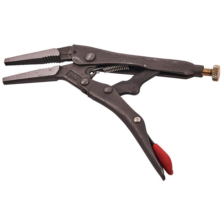 Amtech 165mm (6.5") Long nose locking pliers C1520