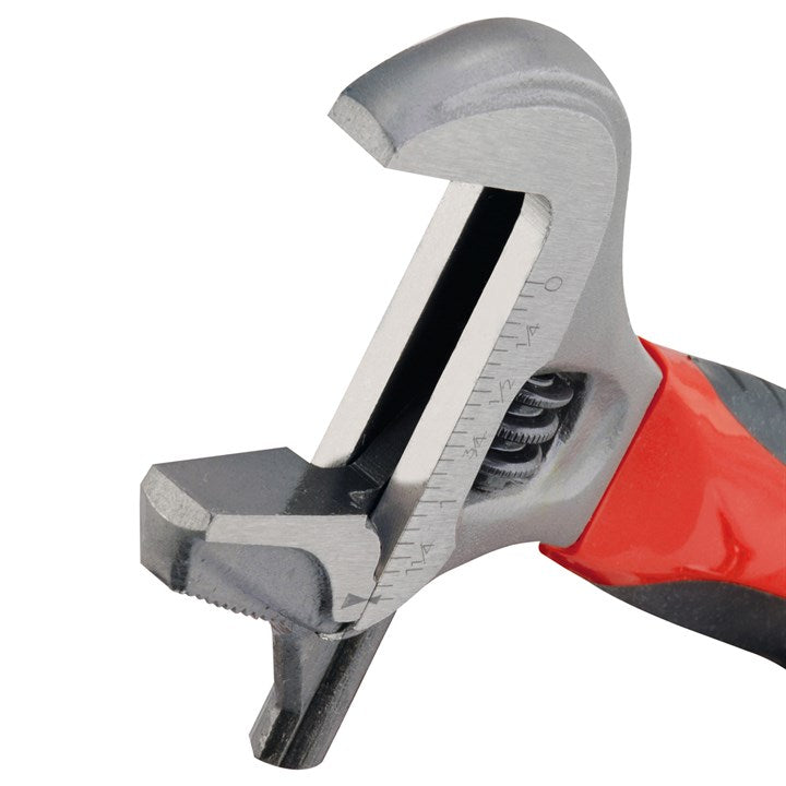 Amtech 2-in-1 Wide mouth pipe wrench/adjustable wrench C1678
