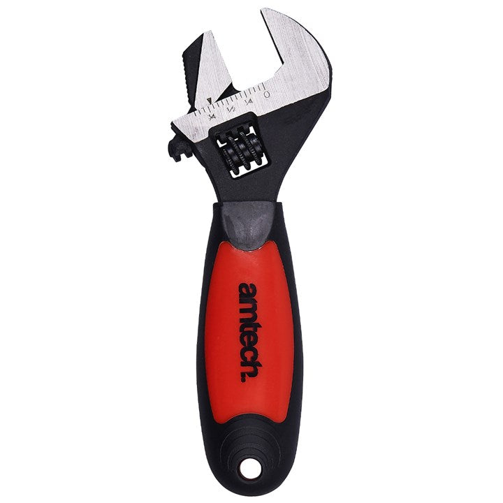 Amtech 2-in-1 Stubby pipe wrench/adjustable wrench C1680B