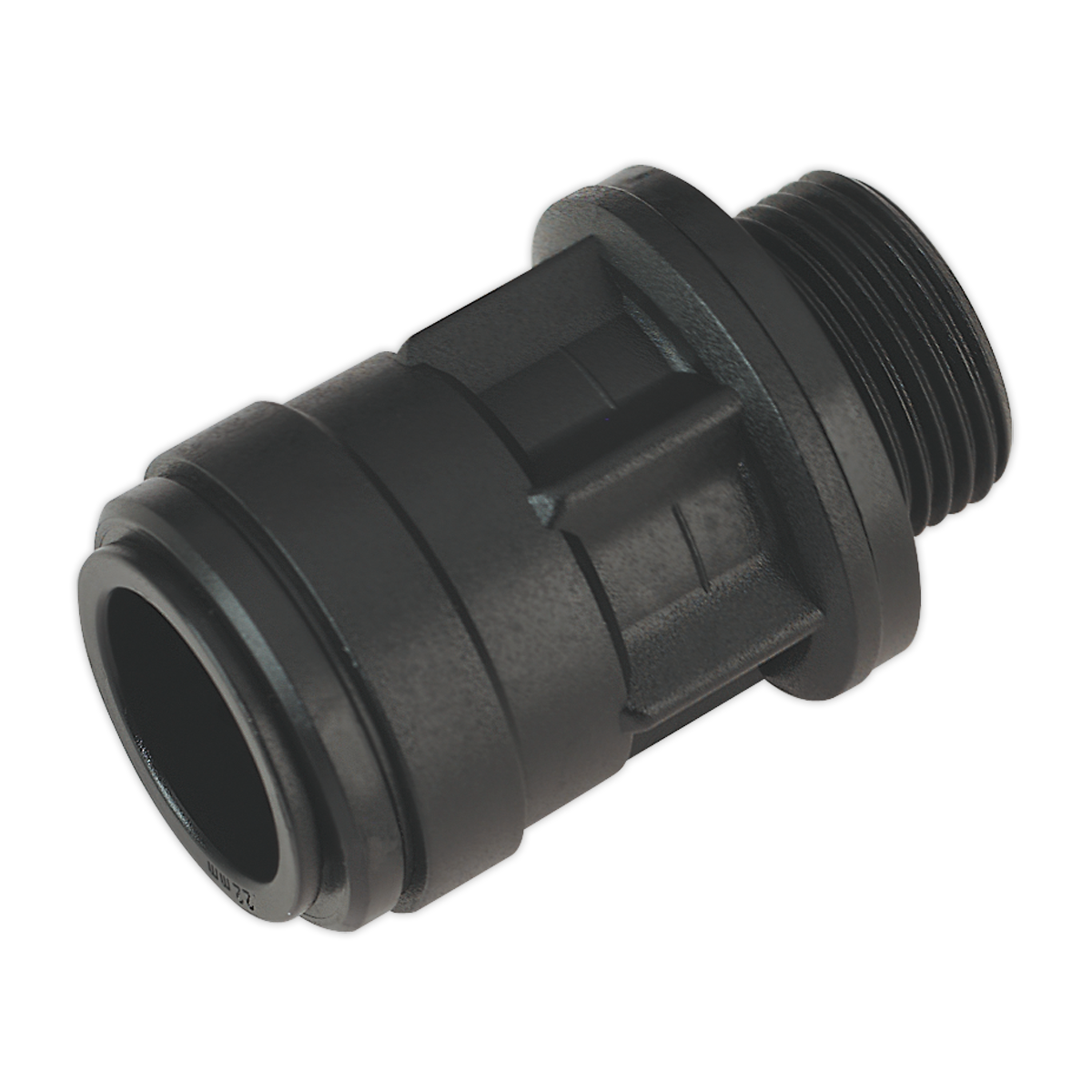 Sealey 22mm Straight Adaptor 3/4"BSP - Pack of 2 CAS22SA