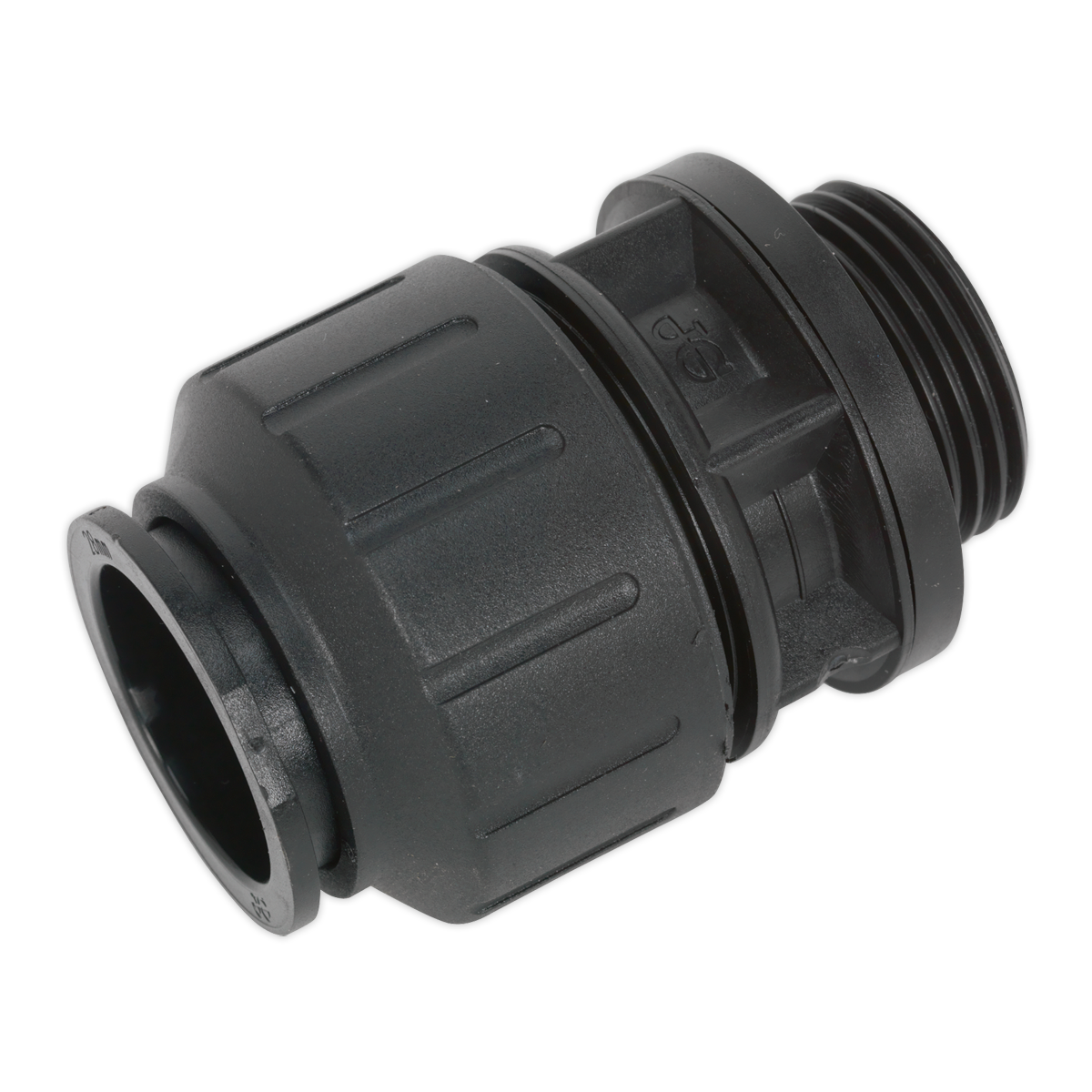 Sealey 28mm Straight Adaptor 1"BSP - Pack of 2 CAS28SA