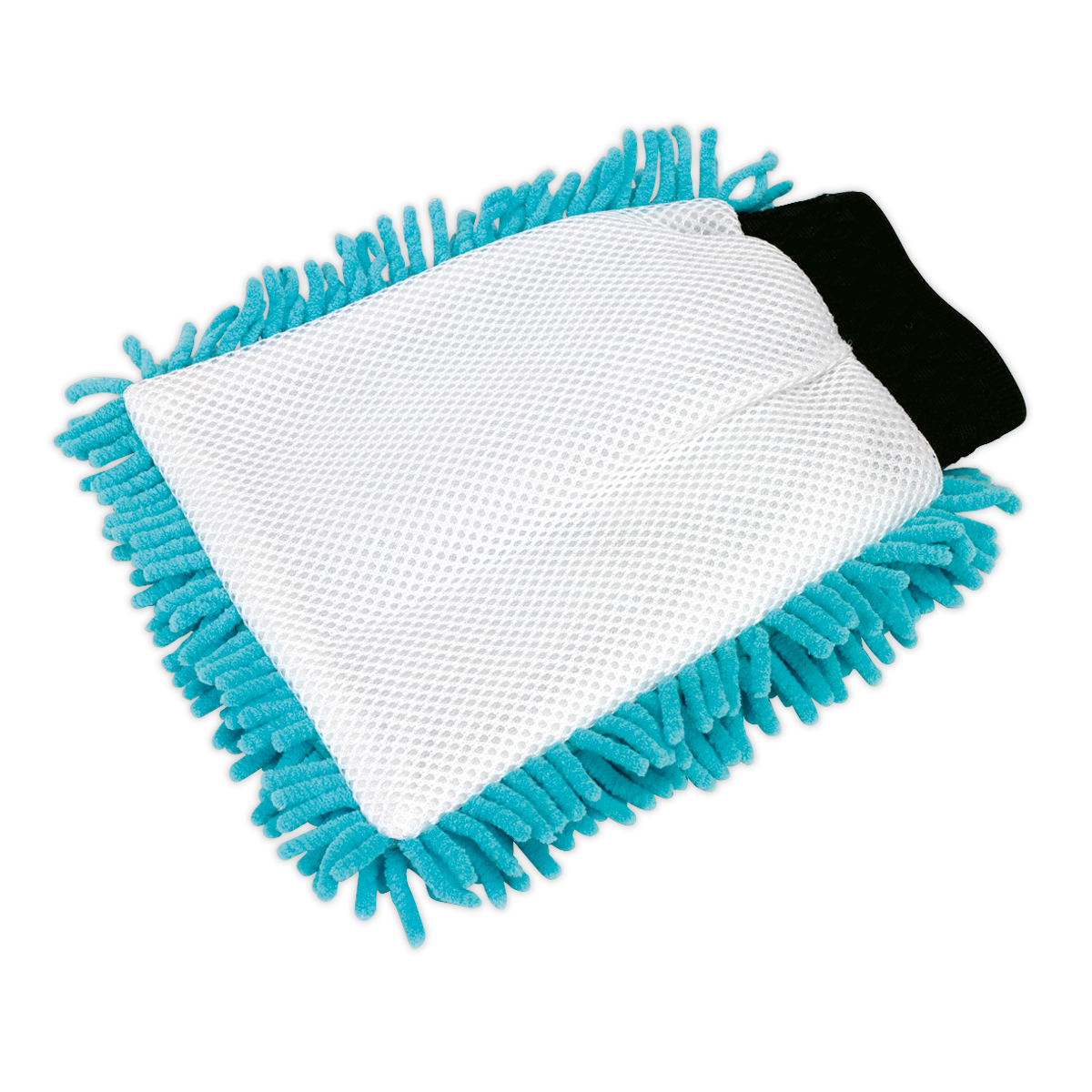 Sealey 2-in-1 Shaggy Microfibre Mitt CC77