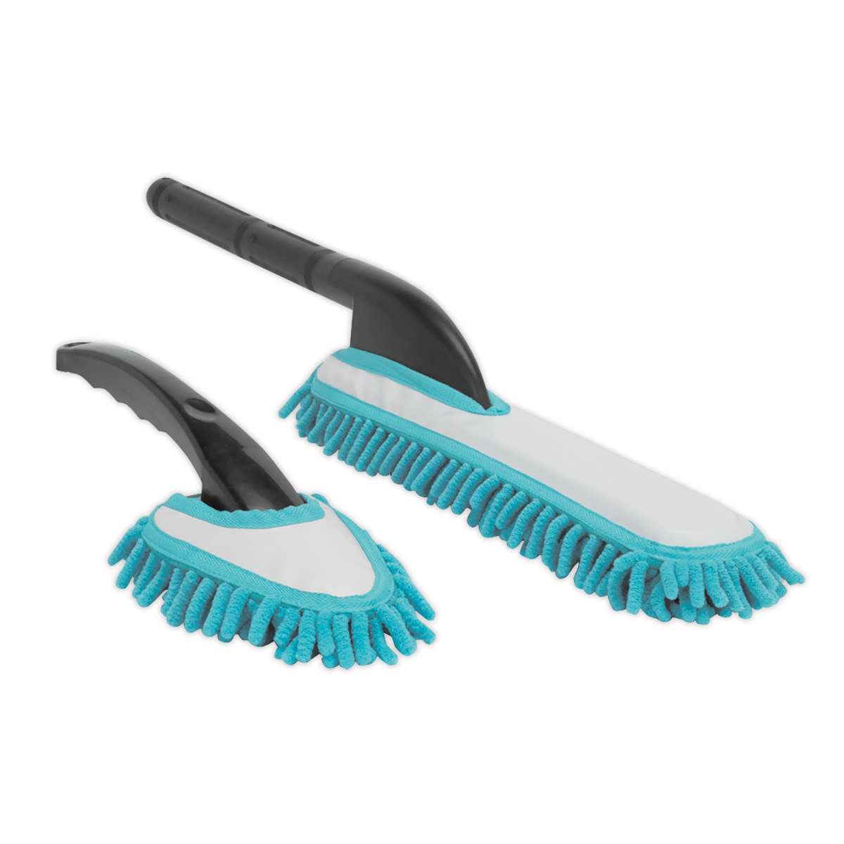 Sealey 2pc Microfibre Brush Set CC84
