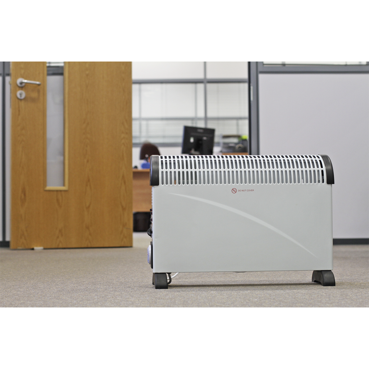 Sealey 2000W Convector Heater with Turbo, Timer & Thermostat CD2005TT