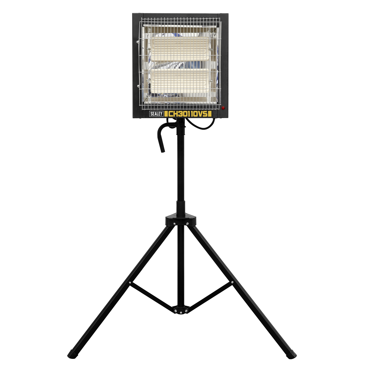 Sealey 1.2/2.4kW Ceramic Heater with Telescopic Tripod Stand - 110V CH30110VS
