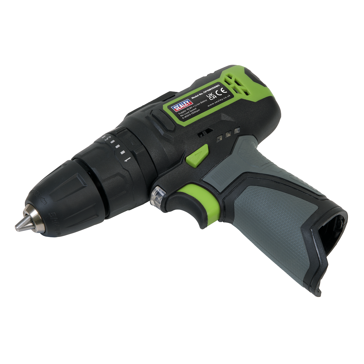 Sealey 10.8V Ø10mm Cordless Hammer Drill/Driver - Body Only CP108VDDBO