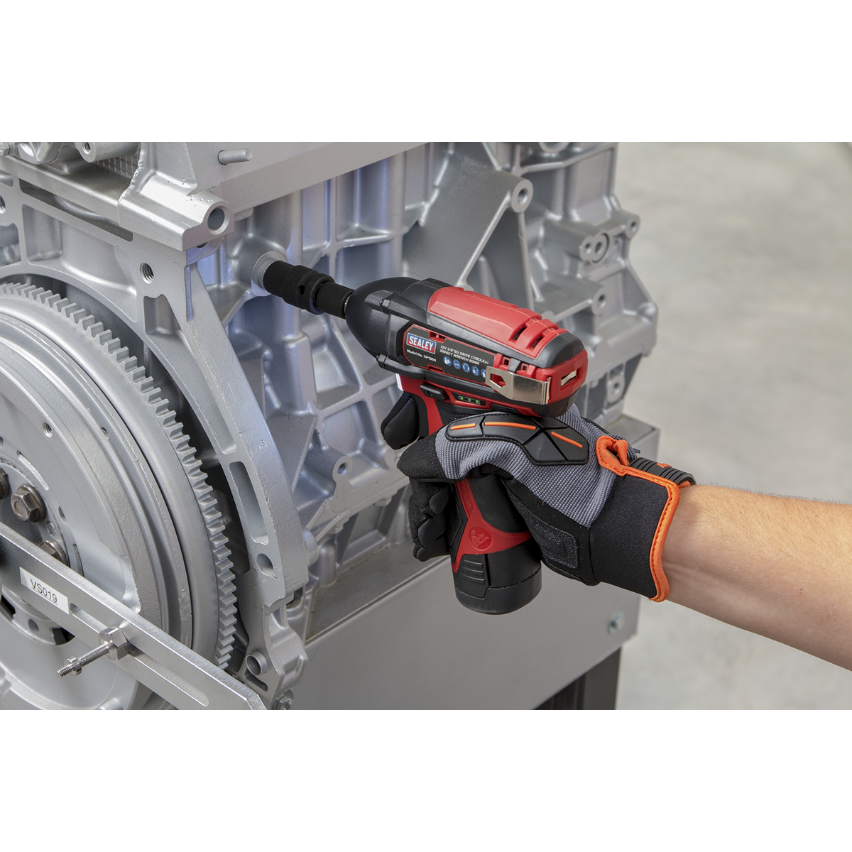 Sealey 12V SV12 Series 3/8"Sq Drive Cordless Impact Wrench 80Nm - Body Only CP1204