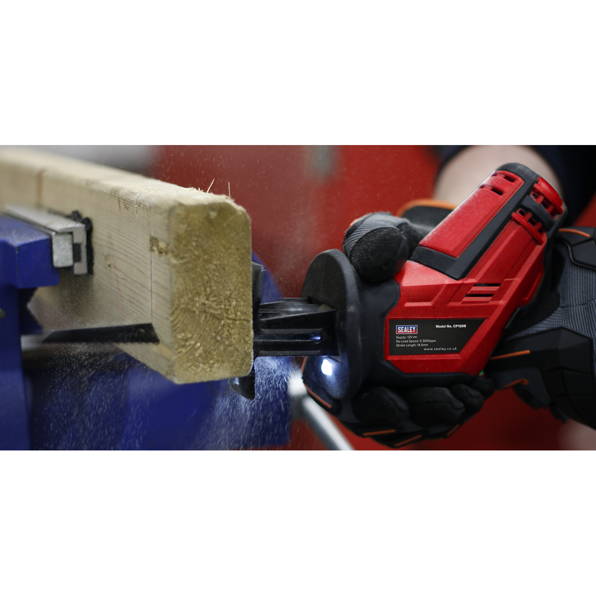 Sealey 12V SV12 Series Cordless Reciprocating Saw - Body Only CP1208