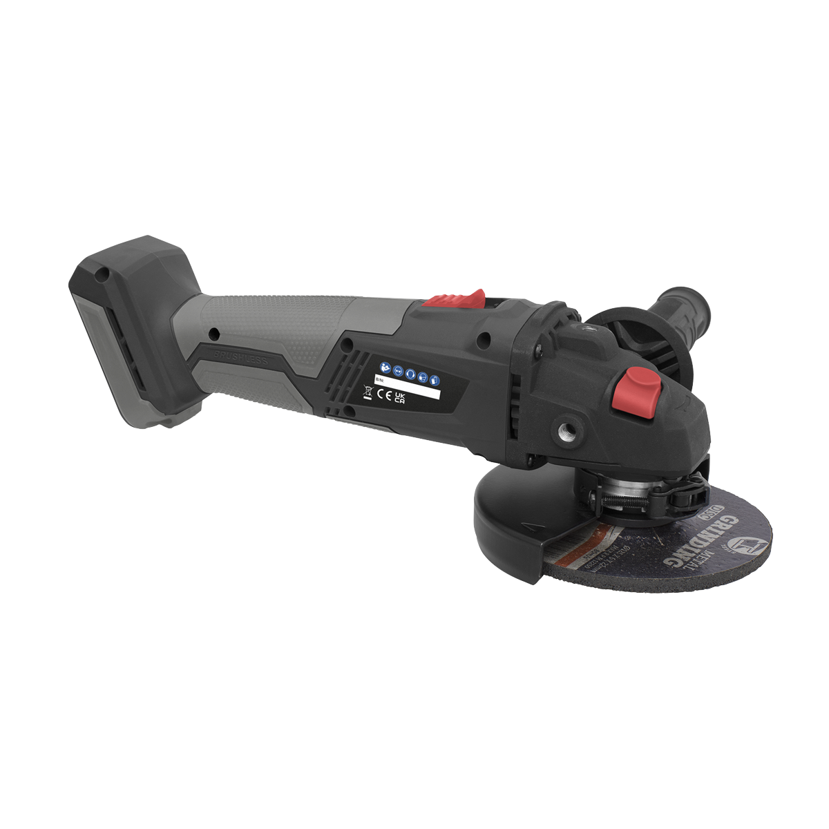 Sealey 20V SV20 Series Ø115mm Brushless Angle Grinder - Body Only CP20VAGX