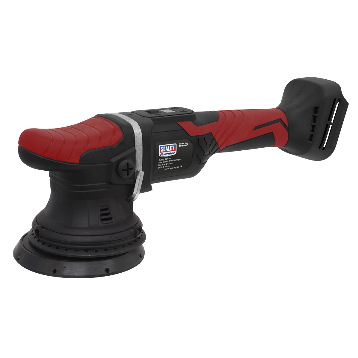Sealey 20V SV20 Series Ø125mm Cordless Orbital Polisher - Body Only CP20VOP