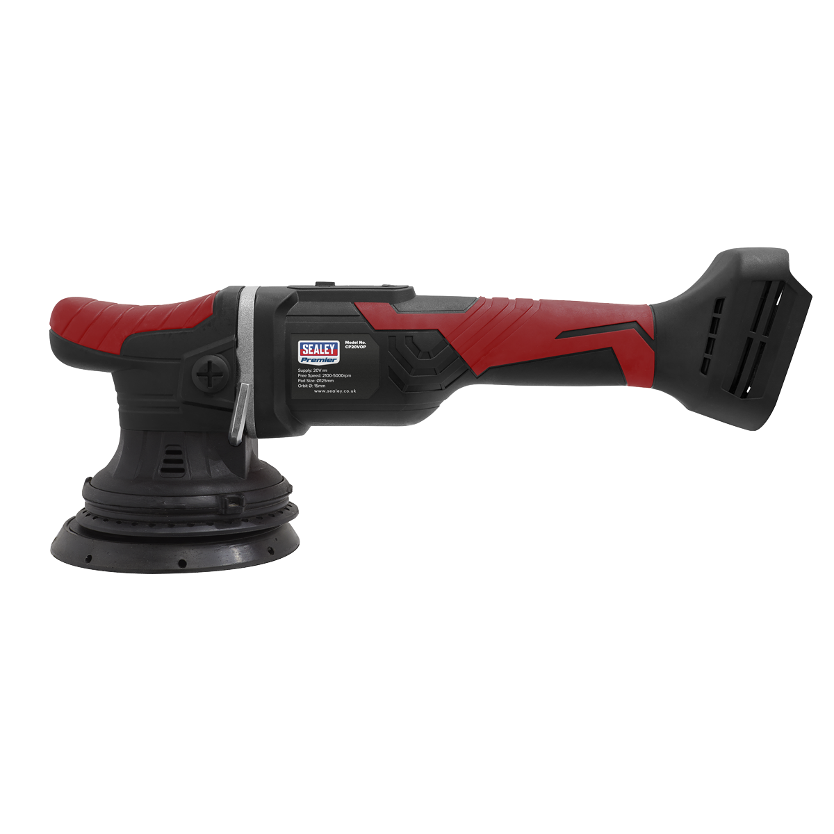 Sealey 20V SV20 Series Ø125mm Cordless Orbital Polisher - Body Only CP20VOP