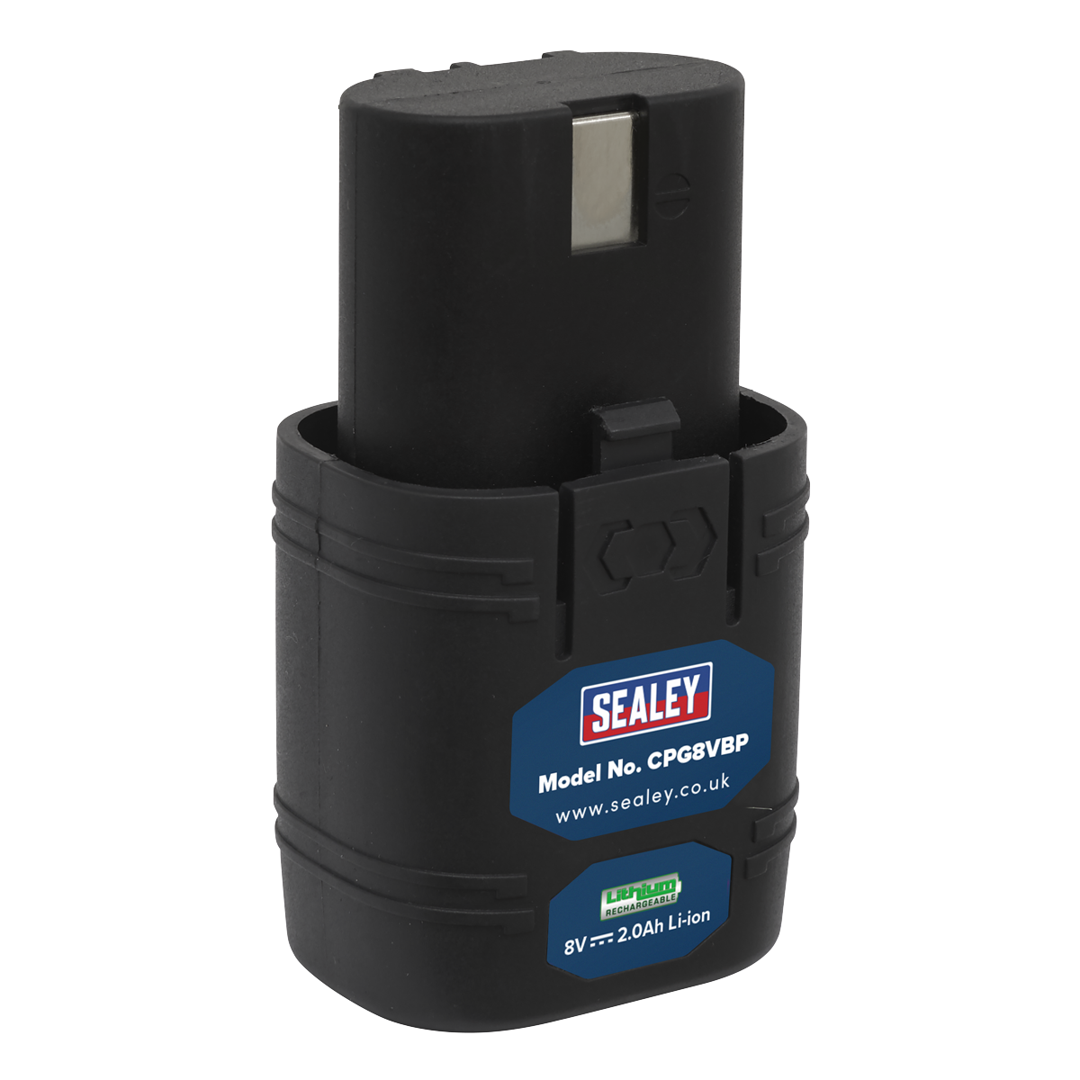 Sealey 8V 2Ah Lithium-ion Power Tool Battery for CPG8V CPG8VBP